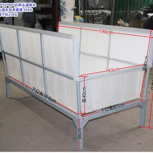 长加宽针织面料放堆垛架24.9.24 重型镀加锌槽钢焊制印存染仓库
