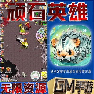 顽石英雄gm后台无限免充手游免广告开局满级成品号兑换礼包码