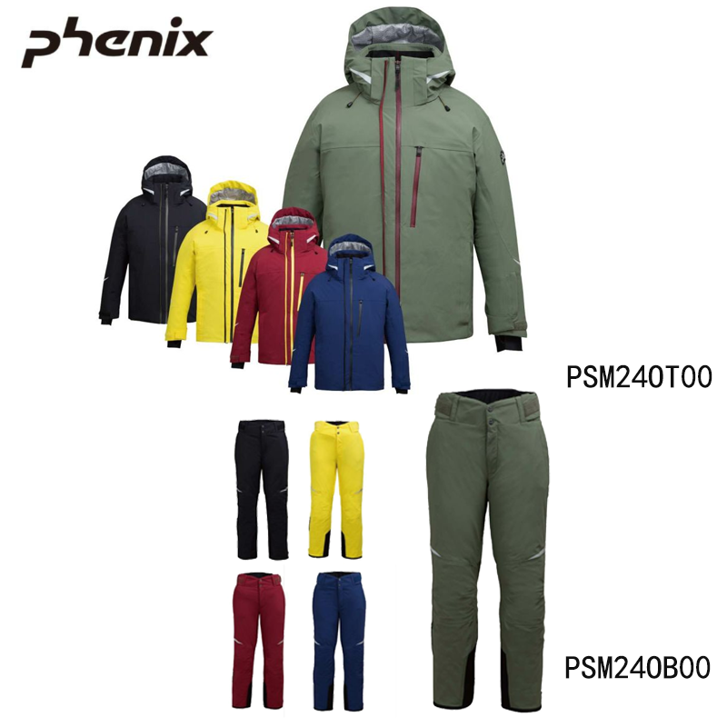 【日本直邮】25雪季新品 Phenix菲尼克斯男女双板滑雪服上衣裤子