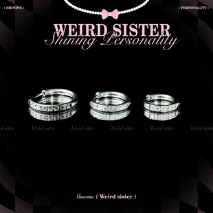 F136钛合金镶钻闭口耳圈搭扣环1.0粗鼻环唇环防过敏免摘养耳