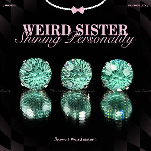 WEIRD SISTER帕绿碗托烟花切F136钛合金内螺纹耳蜗耳骨钉防过敏