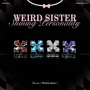 F136植入级医用钛合金水滴锆四叶草穿刺内螺纹防过敏小耳钉女