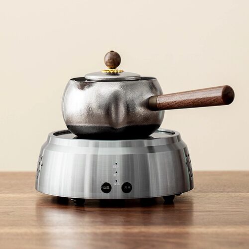日式侧把壶纯钛泡茶器套装