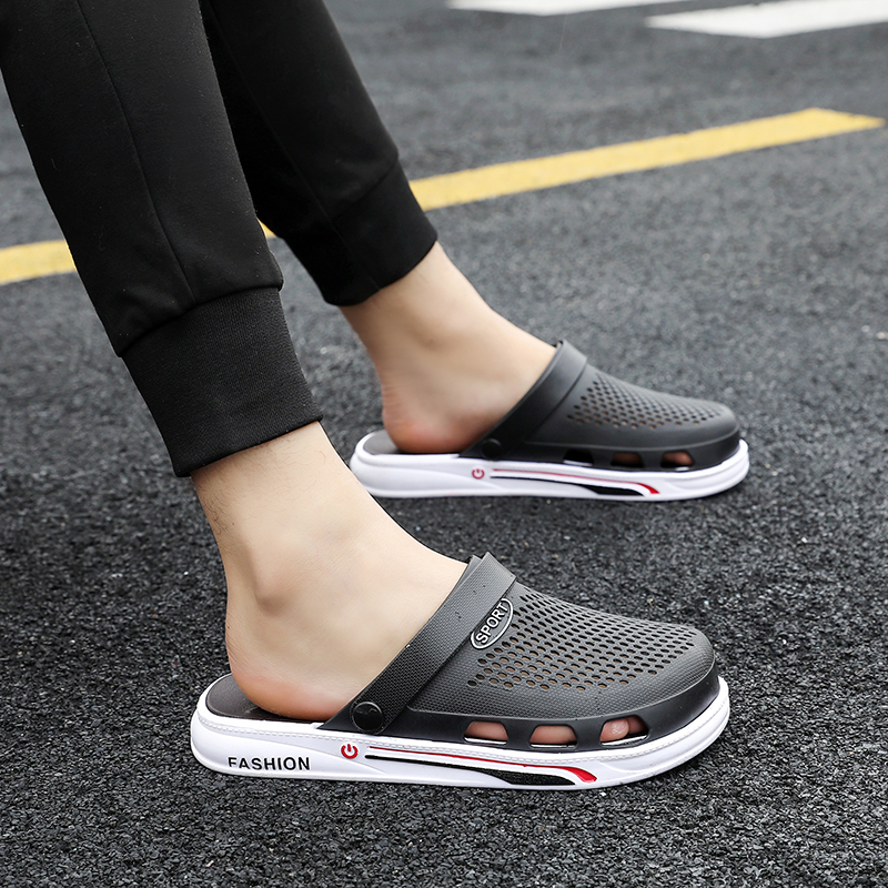 厚底一字拖鞋男套脚凉拖凉鞋男