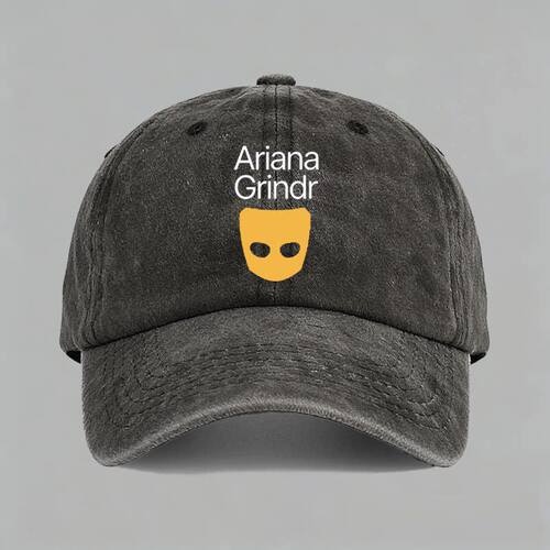 ARIANA GRINDR A妹爱莉安娜格兰德Grande趣味周边棒球帽鸭舌帽子
