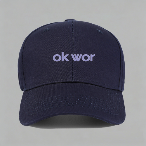 Sorry Lor OK wor广东文化粤语文化纯棉棒球帽鸭舌帽子防晒