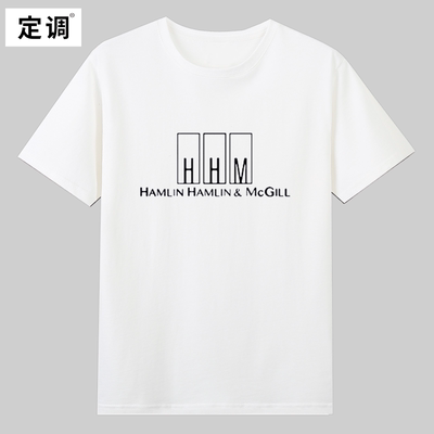 Better Call Saul 风骚律师吉米字母HHM Hamlindigo纯棉短袖t恤