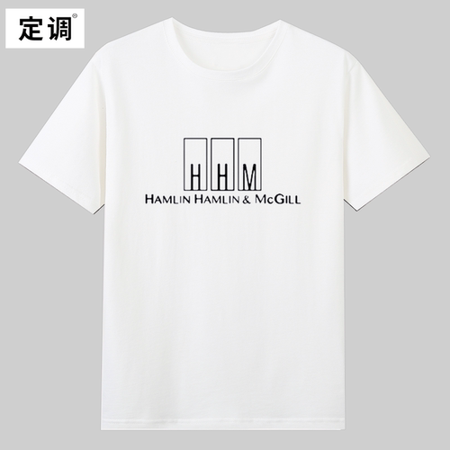 Better Call Saul 风骚律师吉米字母HHM Hamlindigo纯棉短袖t恤