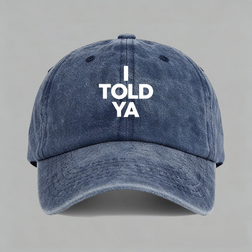 I Told Ya 挑战者赞达亚Zendaya字母英文棒球帽鸭舌帽子防晒男