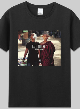 Fall Out Boy打倒男孩拯救摇滚乐队save rock and roll衣服t恤潮