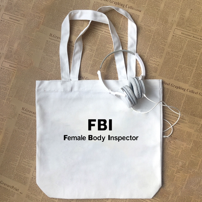 female body inspector老友记fbi女性身体检查官瑞秋帆布包手提袋