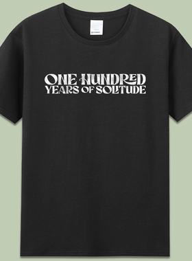 One Hundred years of Solitude百年孤独网飞Netflix马尔克斯t恤