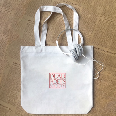 Dead Poets Society致敬电影死亡诗社Robin罗宾威廉姆斯帆布包