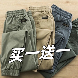 工装裤男纯棉裤子耐磨耐脏防烫宽松劳保干活上班工人工地衣服耐穿