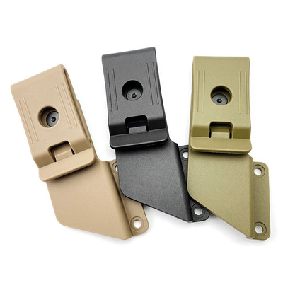 k鞘夹子黑湖刀鞘配件可360度旋转夹子户外刀套战术刀套腰夹