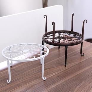 北欧花架落地单盆盆景铁艺花凳室内阳台桌面绿萝吊篮绿植花盆架子