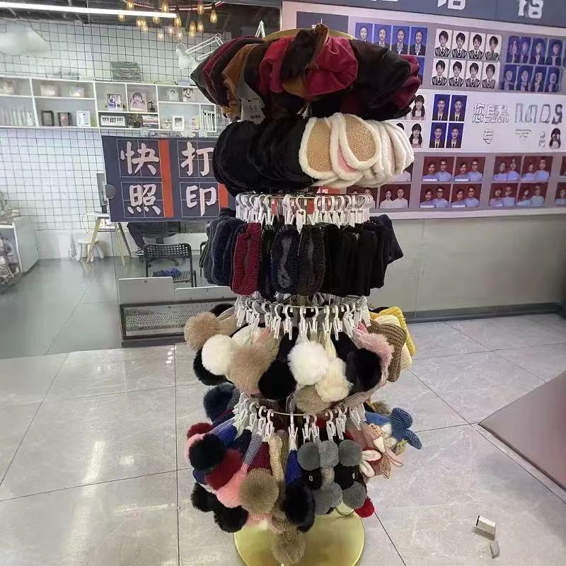 内衣货架展示架轻奢可旋转文胸内裤陈列架服装展示落地中岛架子