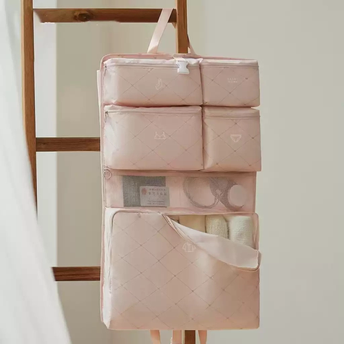 旅行收纳袋便携七合一行李箱整理包衣物内衣内裤分装袋出差行李包