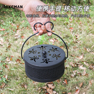 不锈钢蚊香盘托盘支架家用安全带盖专用接灰盘防火防烫创意蚊香盒