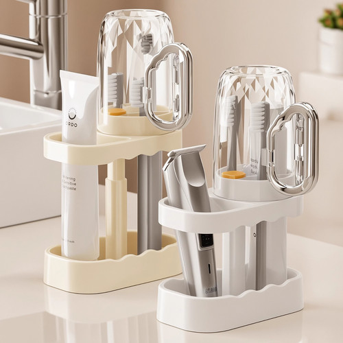 漱口杯洗漱杯刷牙杯学生宿舍专用牙缸牙具电动牙刷收纳盒洗漱套装