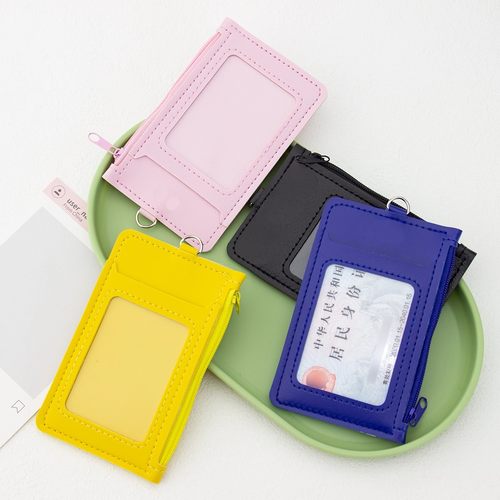 卡包学生证件包日系复古百搭配迷你小包PU皮包钥匙零钱包时尚单品