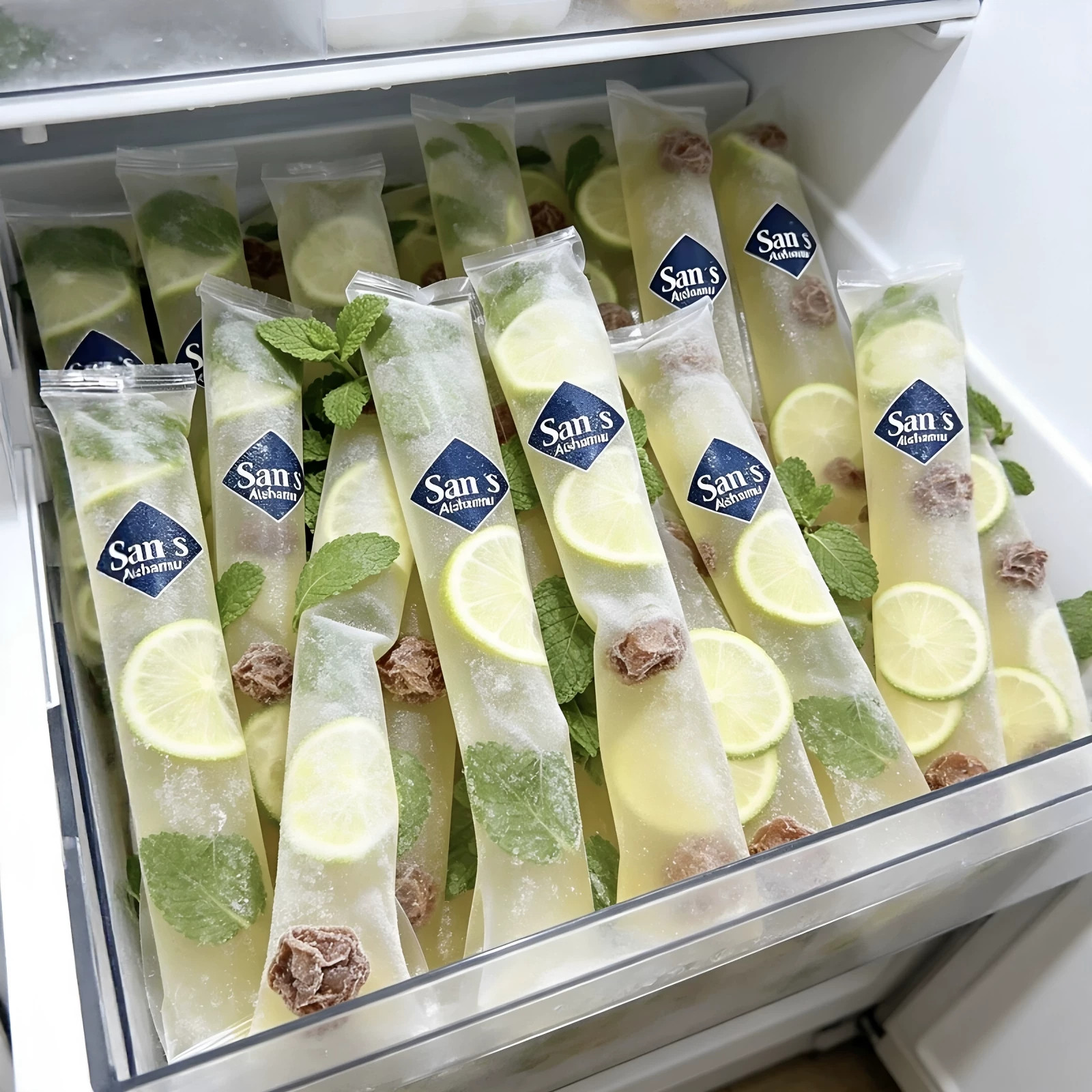 邪修冰棒袋食品级一次性制冰袋diy自制解暑饮品冻冰块加厚密封袋