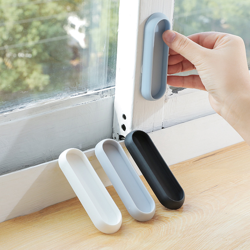 免打孔门拉手抽屉窗户无痕推拉移门把手免钉强力粘贴衣柜橱柜手柄