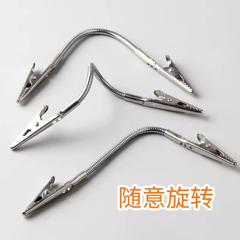 双头蚊香夹蚊香专用夹不锈钢夹神器鳄鱼夹新款支架放置器支撑架