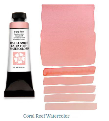 2025新色DS水彩颜料管状粉色大师级水彩颜料15ml  2ml分装