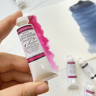 mg新色美国进口艺术家水彩颜料格蕾姆大师分装159喹吖啶酮洋红