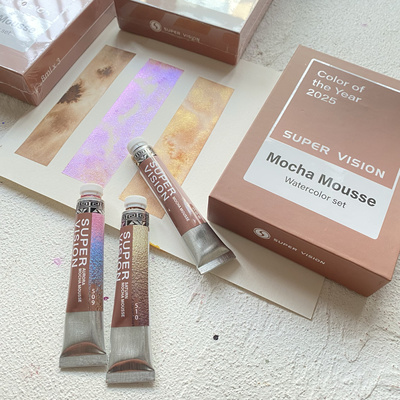 supervision视爵2025年流行色摩卡慕斯珠光色变色龙