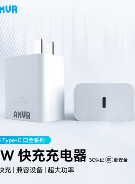 AMVR充电器45W快充Type-C适配PICO系列3C认证安全快充VR