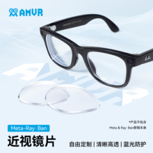 AMVR定制镜片Meta-RayBan2雷朋AI眼镜镜片