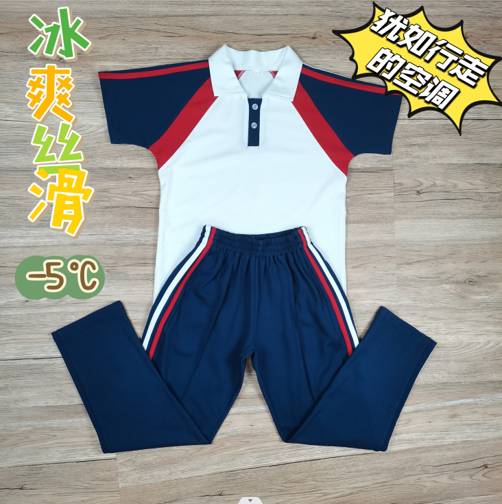 【凉感】天资校服　潮安东凤东二内畔下张昆江中小学生夏服秋校服 童装/婴儿装/亲子装 校服/园服 原图主图