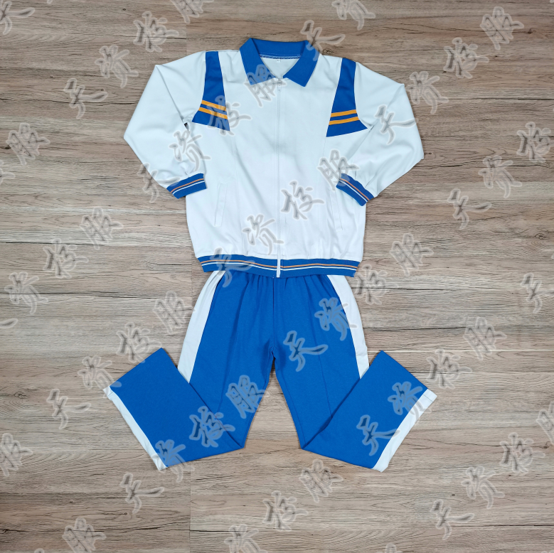 天资潮州潮安实验浮洋六联古巷江东凤塘汕头澄海蓝色夏季短袖校服