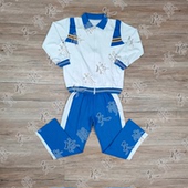 天资潮州潮安实验浮洋六联古巷江东凤塘汕头澄海蓝色一体绒校服