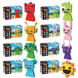 节奏盒子磁力冰箱贴益智积木拼插玩具益智开发玩具孩子礼物10100