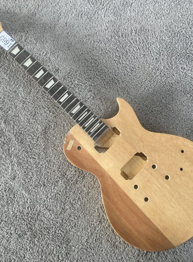 LP电吉他 半成品琴体 琴颈 22品 单板琴体 DIY组装琴 品牌琴 库存
