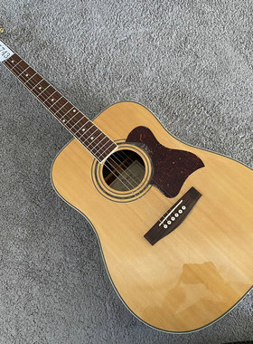 Carlos全单木吉他41寸云杉桃花芯全单板箱体20品 台产琴 国外品牌