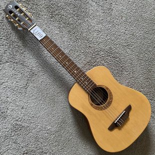 尼龙弦云杉木原木色儿童练习正品 Luna 34寸古典木吉他 NYL 琴 SAF