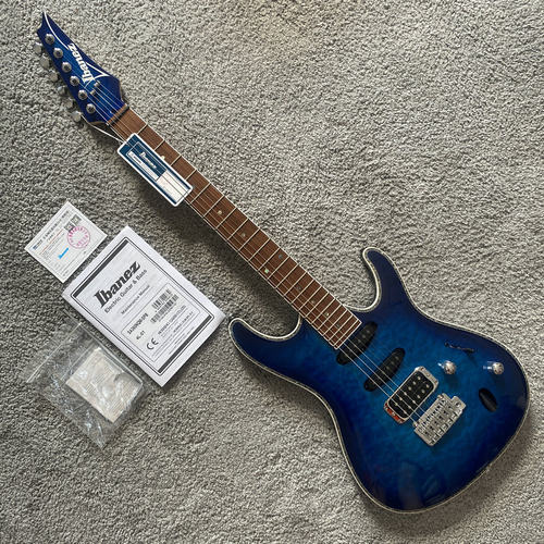 Ibanez SA360小双摇电吉他依班娜正品原装单单双拾音器蓝色水波纹