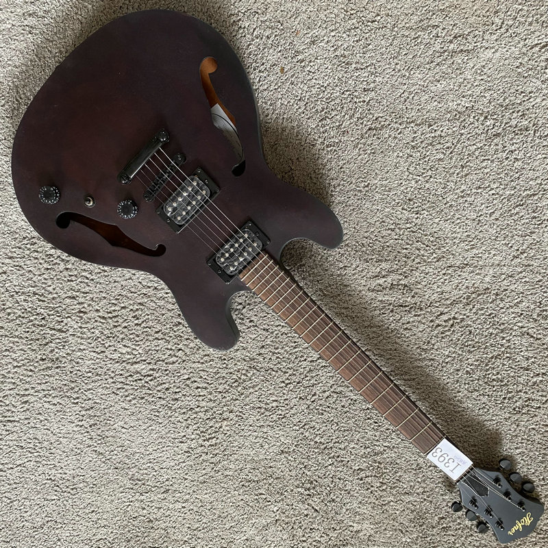 德国Hofner爵士电吉他 JAZZ Guitar 韩国工厂代工半空心 微瑕库存