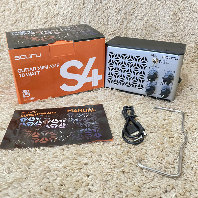 蓝牙音箱 电吉他便携桌面迷你 可充电 Caline正品 失真音响 TypeC