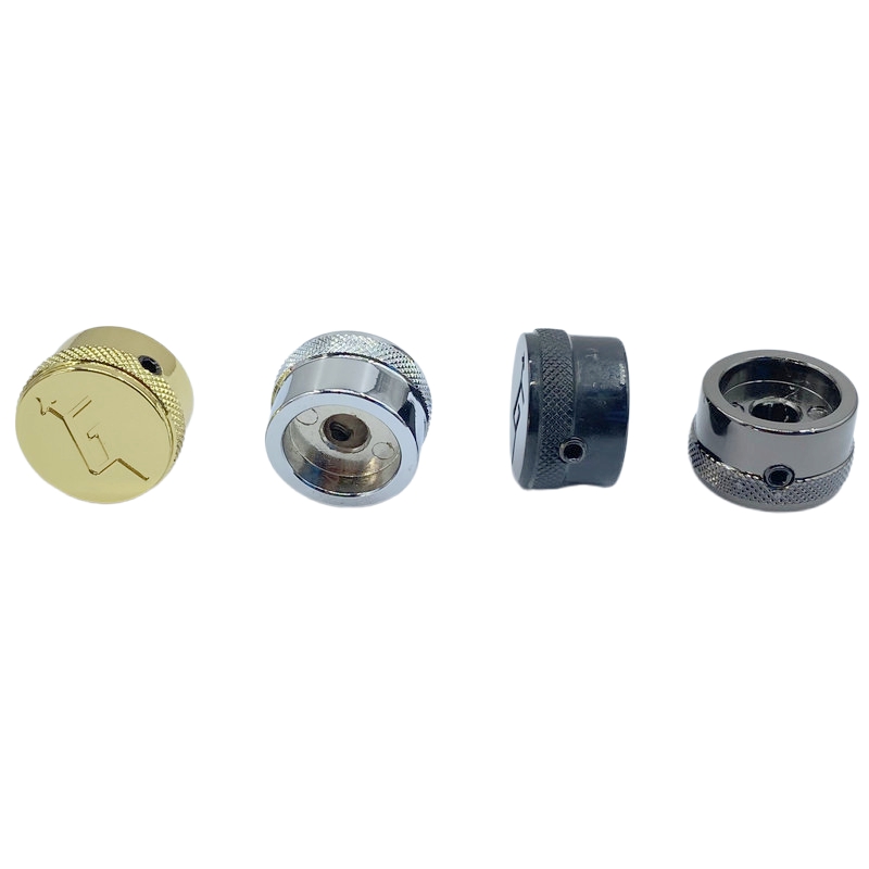 Gretsch电吉他电位器帽 金属材质 带锁防滑耐用 贝司音量音色旋钮