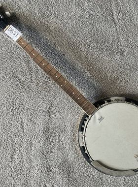 台湾J&D班卓吉它 台产BANJO REMO鼓皮22品 半成品 瑕疵装饰品处理