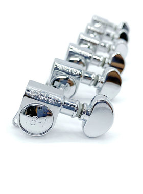 电吉他琴钮 Grover银色 木吉他&电吉他弦准 卷弦器 韩国进口 单边