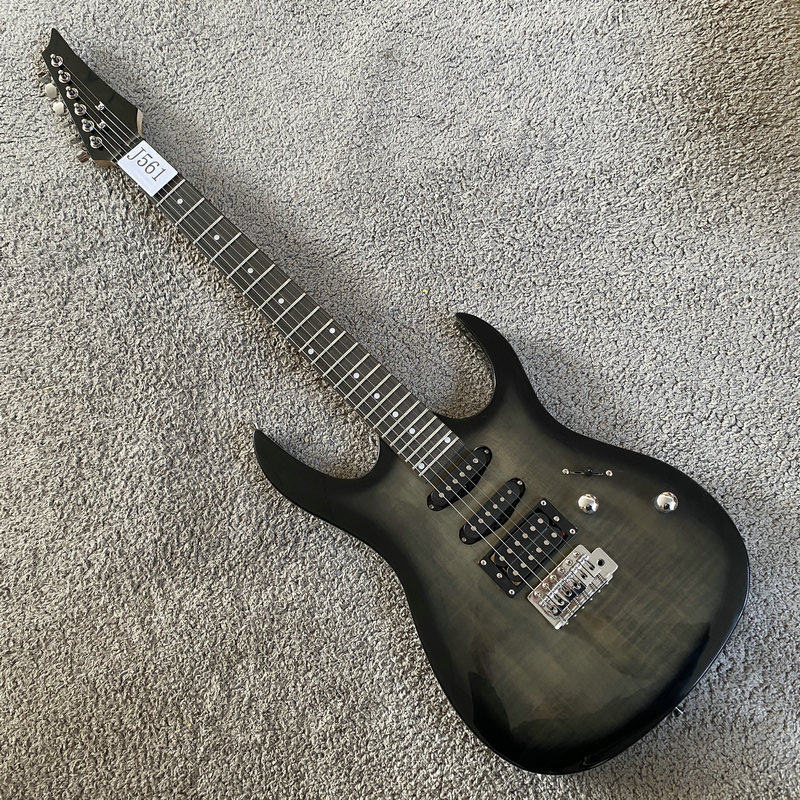 IBANEZ款式电吉他 外贸OEM单摇琴 SSH单单双拾音器椴木+枫木琴体