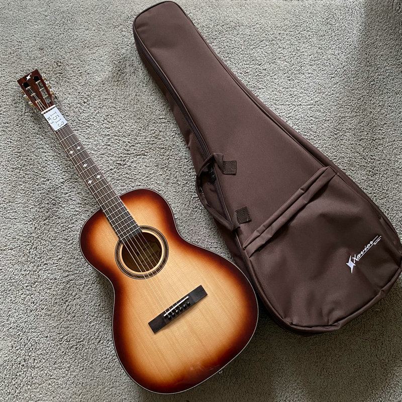 xavier木吉他38寸parlor桶面单琴