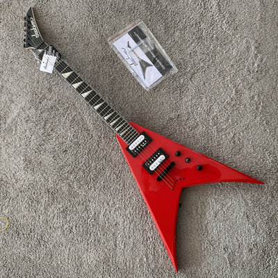 jacksonflyingv电吉他红色24品