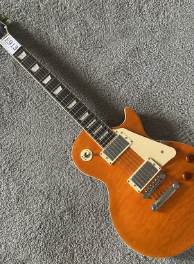 LP电吉他Bestune品牌Let's Rock型号 琥珀枫木大花22品玫瑰木库存